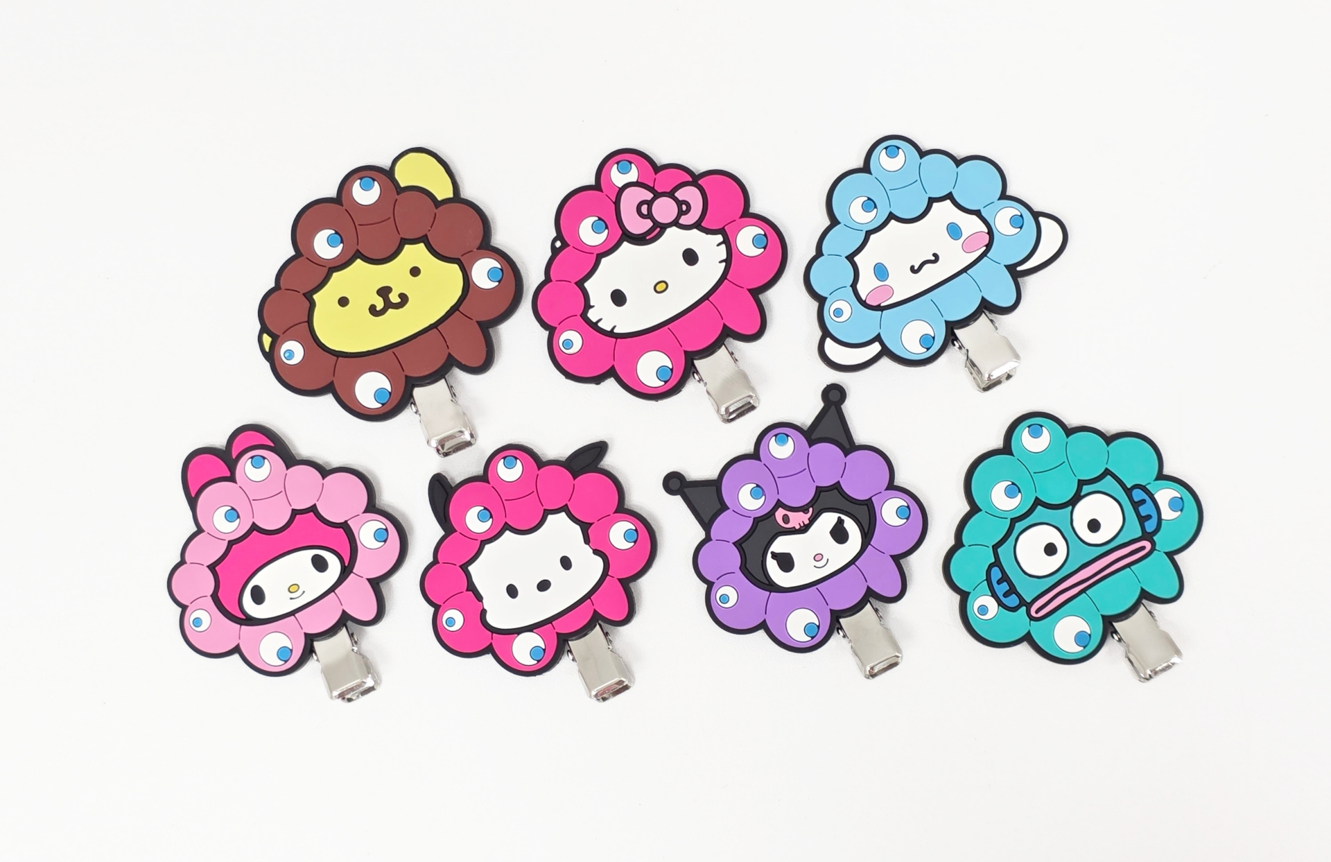 マルチクリップ（各770円、8月末発売予定）