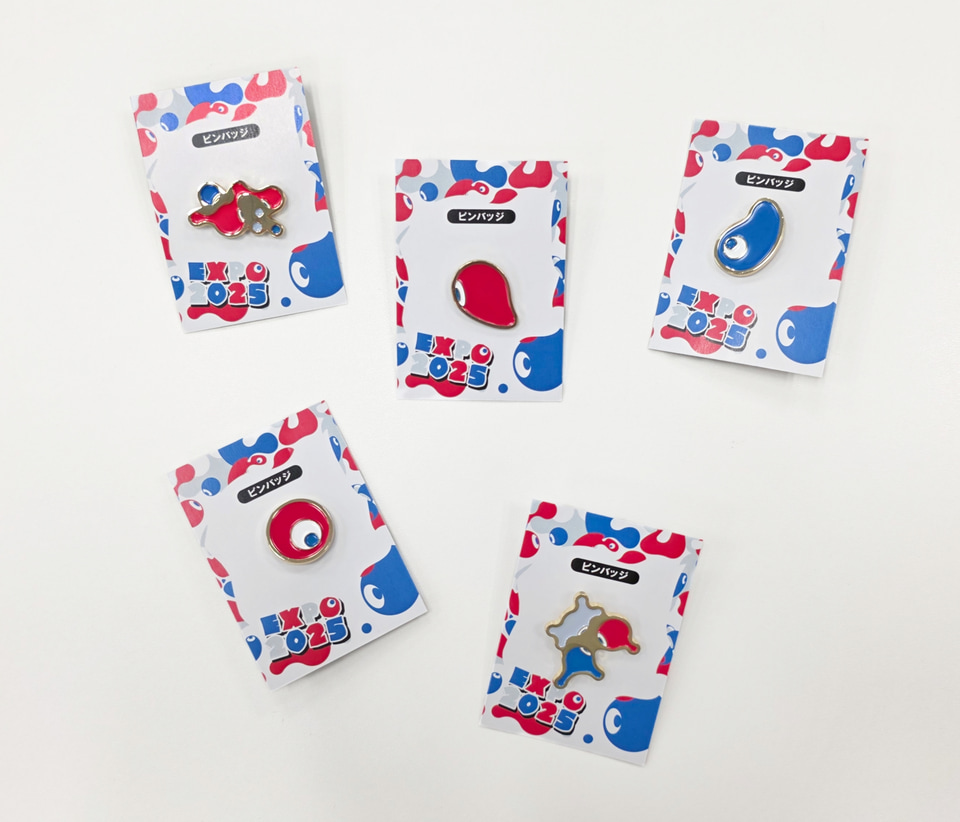 関西大阪万博 ミャクミャク コミャク こみゃく ピンバッジ 大阪万博