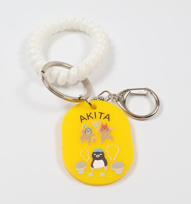 Suicaのペンギン温泉キーホルダー（秋田）