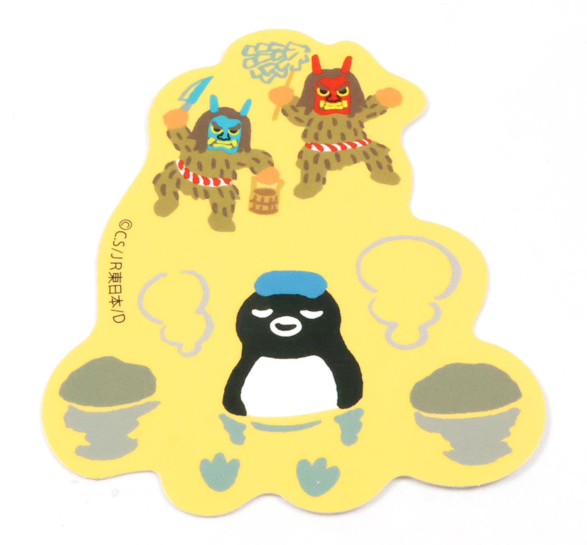 Suicaのペンギンステッカー（秋田）