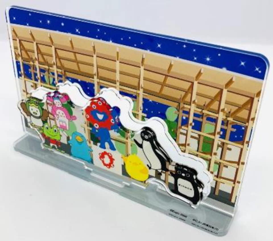JR 7社キャラクター×ミャクミャク、万博限定ピンバッジセット