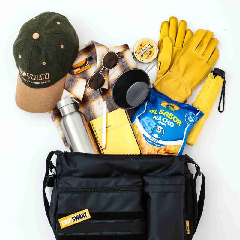 生地は丈夫なリップストップ素材