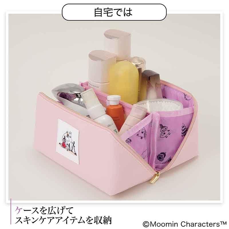 そのままメイク道具やスキンケア用品のスタンドにもなる