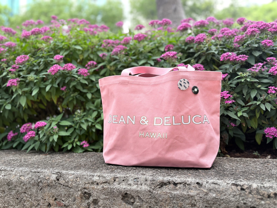 DEAN & DELUCA エコバッグ 花柄　ハワイ限定　2025年限定 HIBISCUS 3 WAY TOTE BAG - DEAN & DELUCA HAWAII