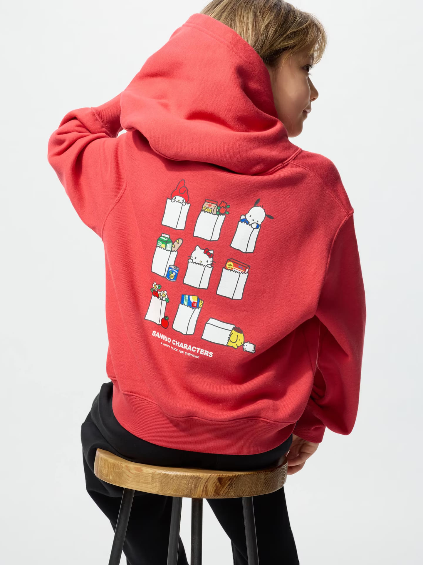 8月18日発売「サンリオキャラクターズ スウェットパーカ」（キッズ）