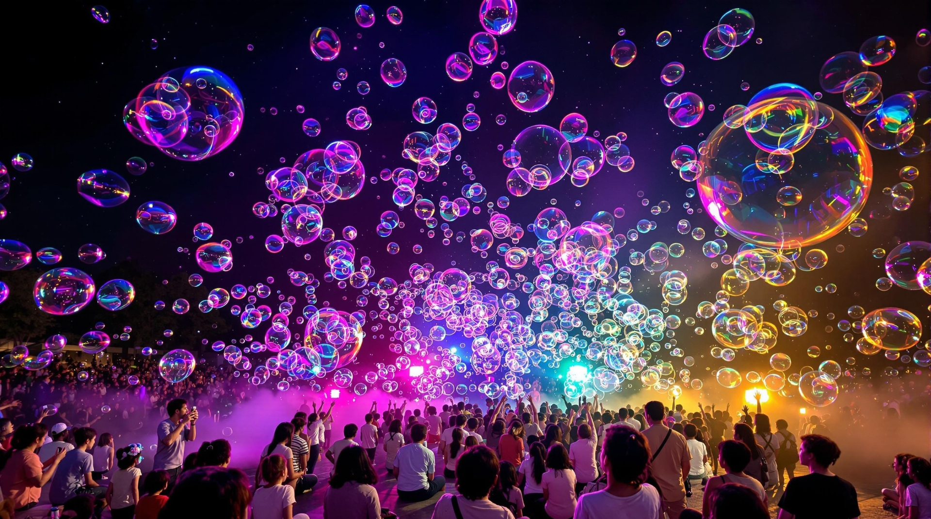 あみ、さまざまなシャボン玉機で遊べる「バブルフェス」（8月16日・17日・23日・24日）