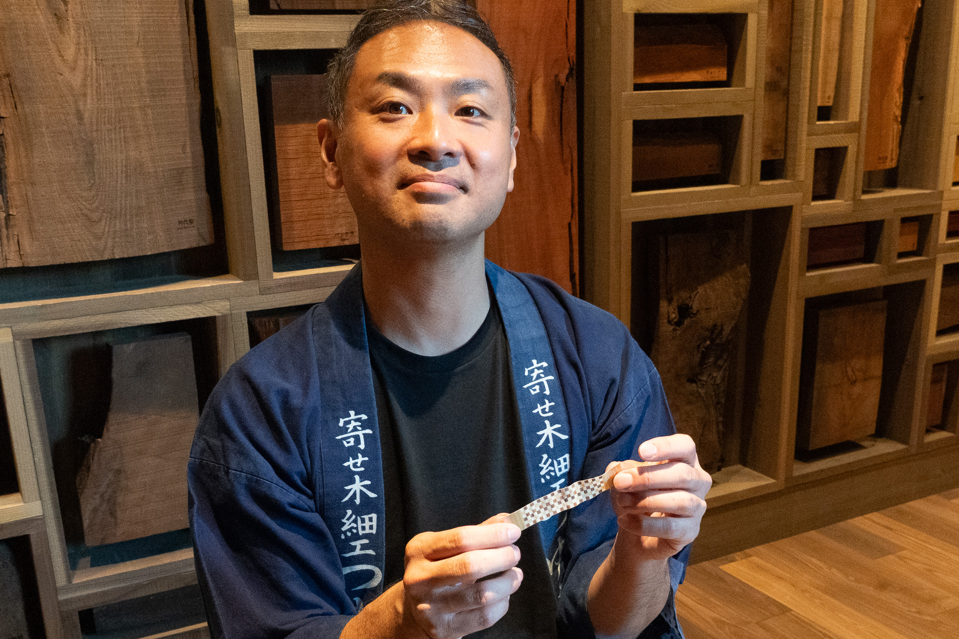 4代目の露木清高氏にずく引きを実演していただいた