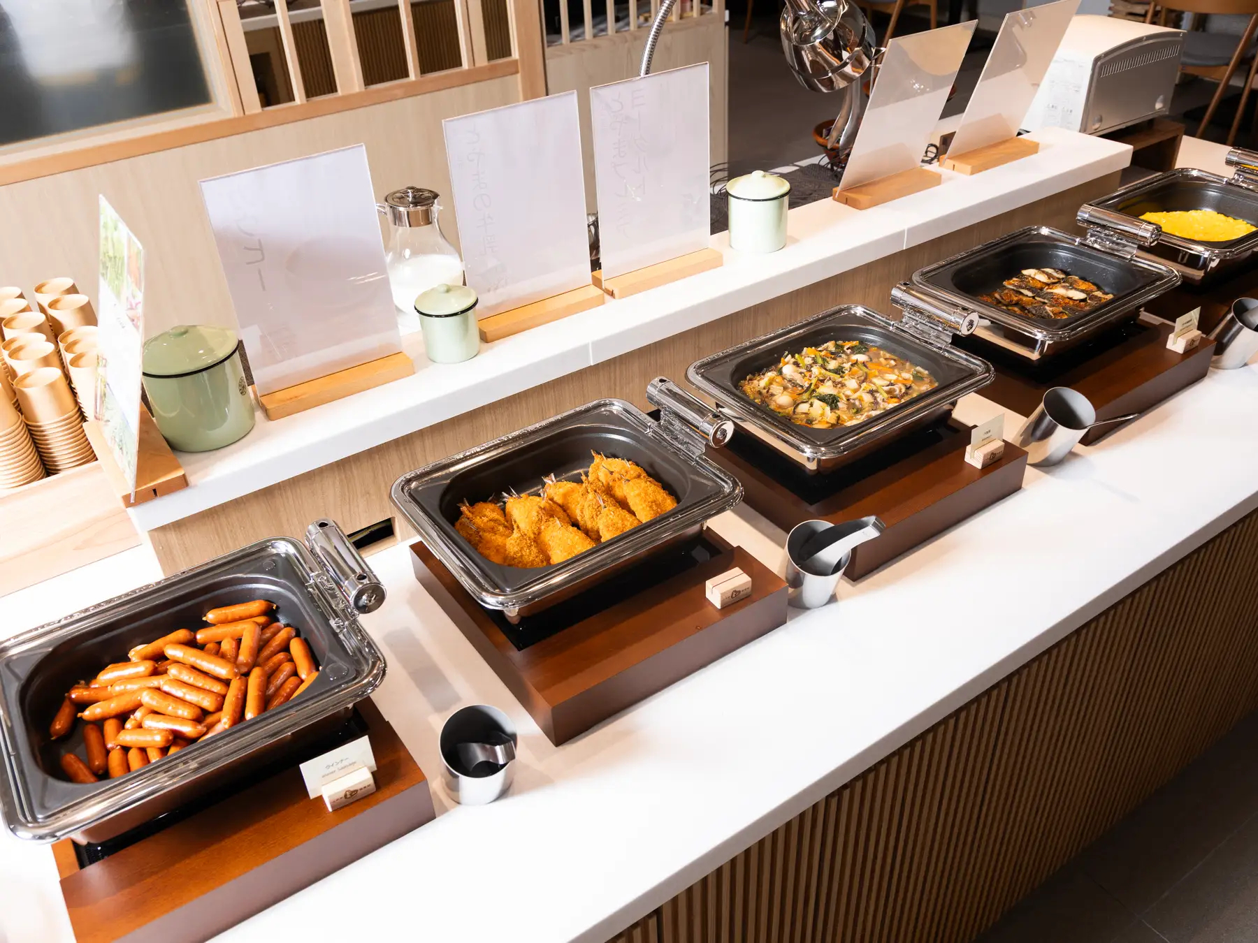 地元食材を使った朝食