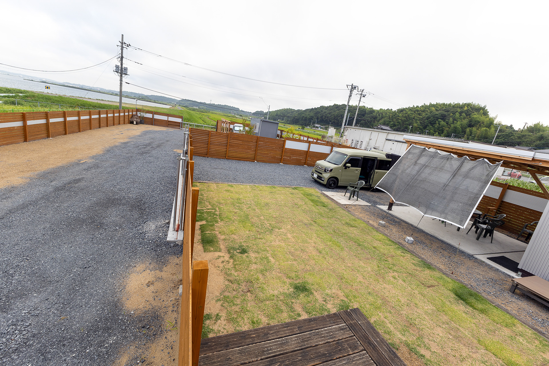 霞ヶ浦の隣、北浦という湖の側にある北浦レイクサイドRVパークに行ってきた。サイトのサイズが大きく、設備も充実している