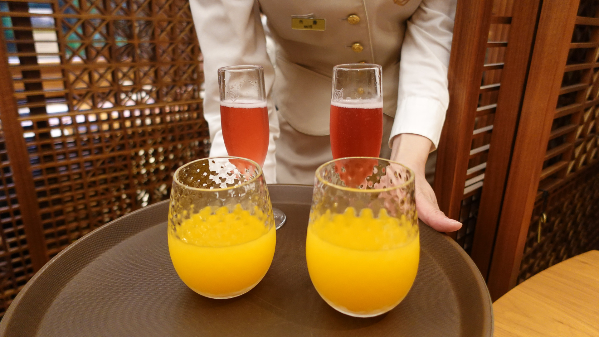 ウェルカムドリンク