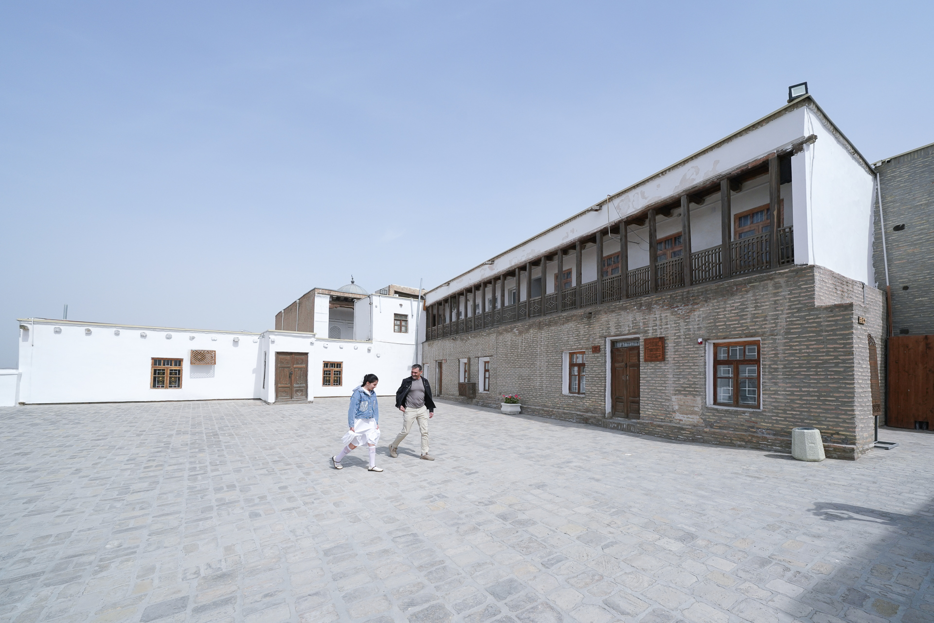 女性たちが待機していたレジデンス