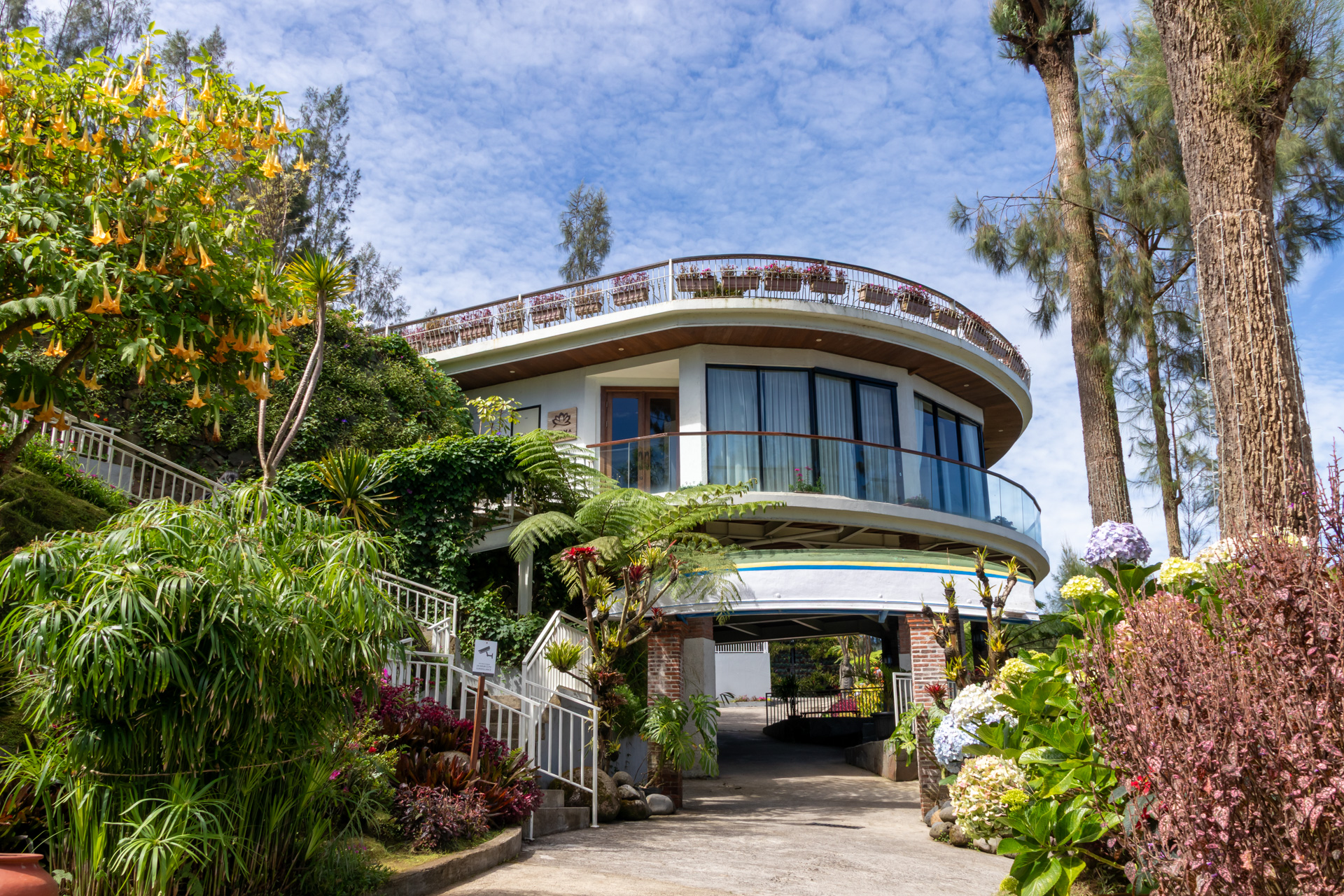 スパが入っている建物