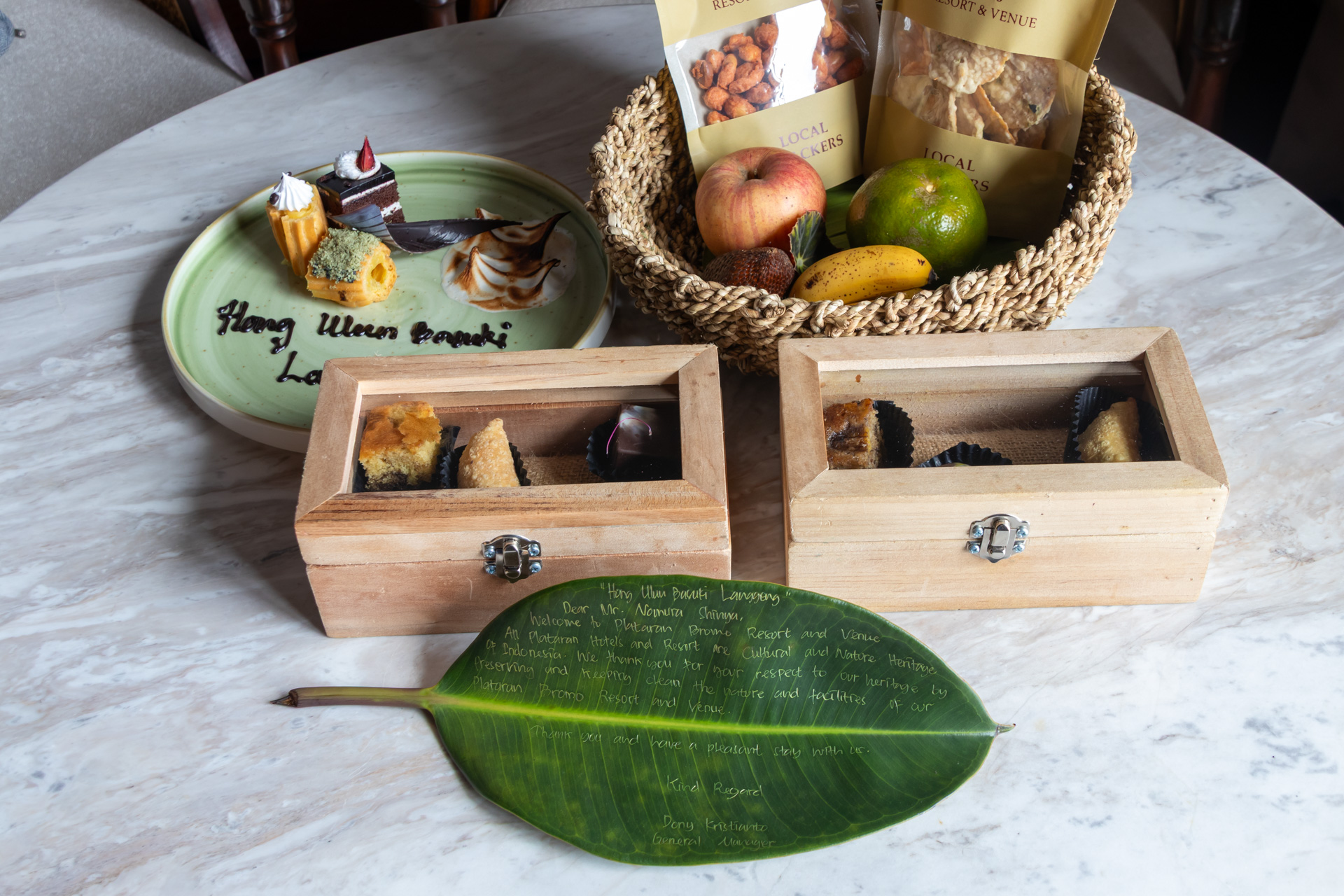 ウエルカムフルーツ＆スイーツ