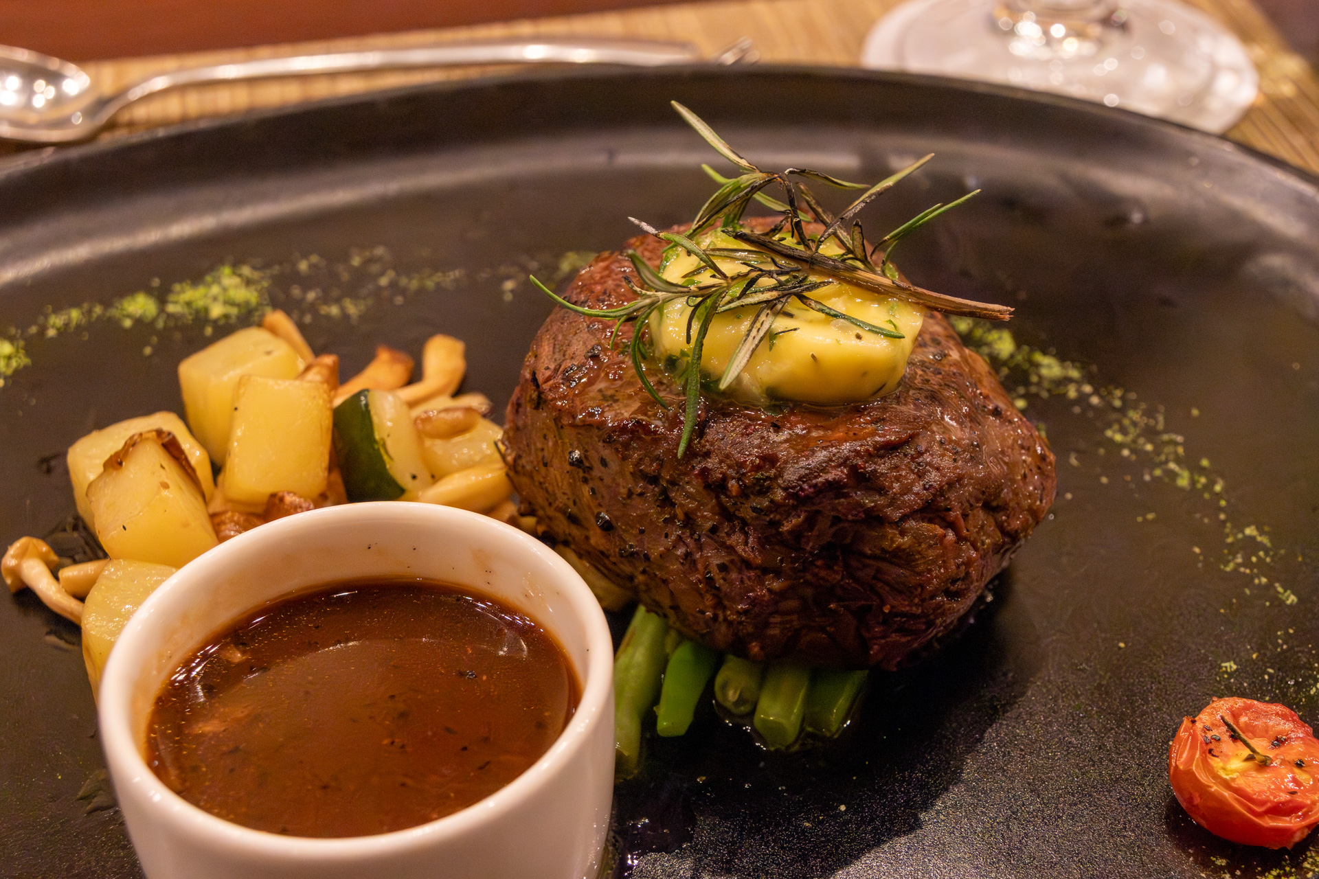 文句なしに美味しいテンダーロインステーキ