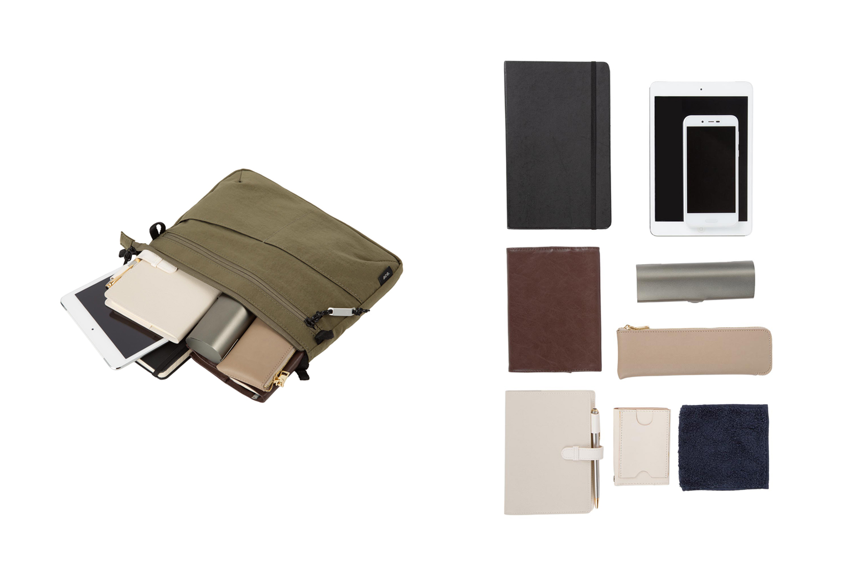 ショルダー小の収納イメージ