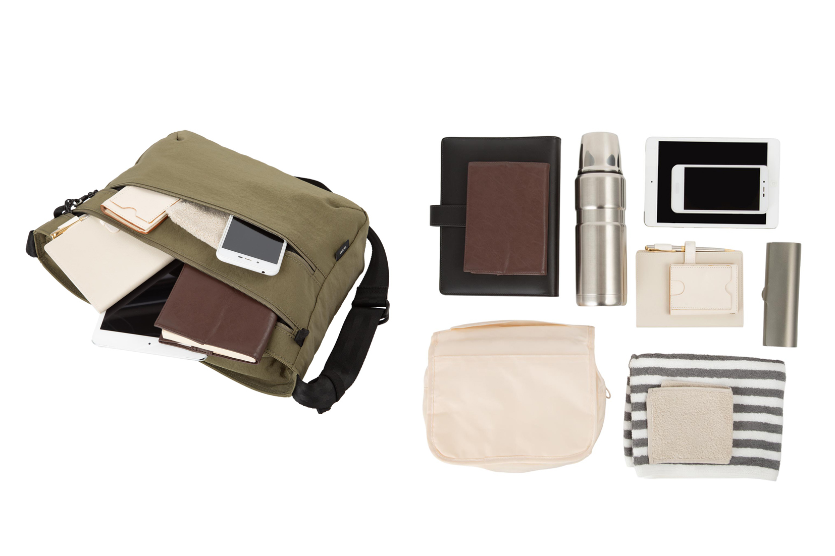 ショルダー大の収納イメージ