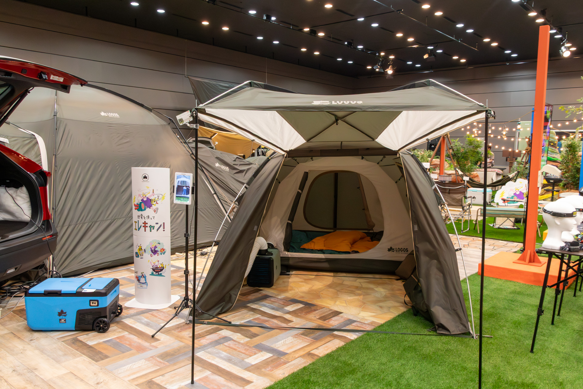 エレキャン・エアコンに対応した「neos PANEL リビングドーム MｰBF」