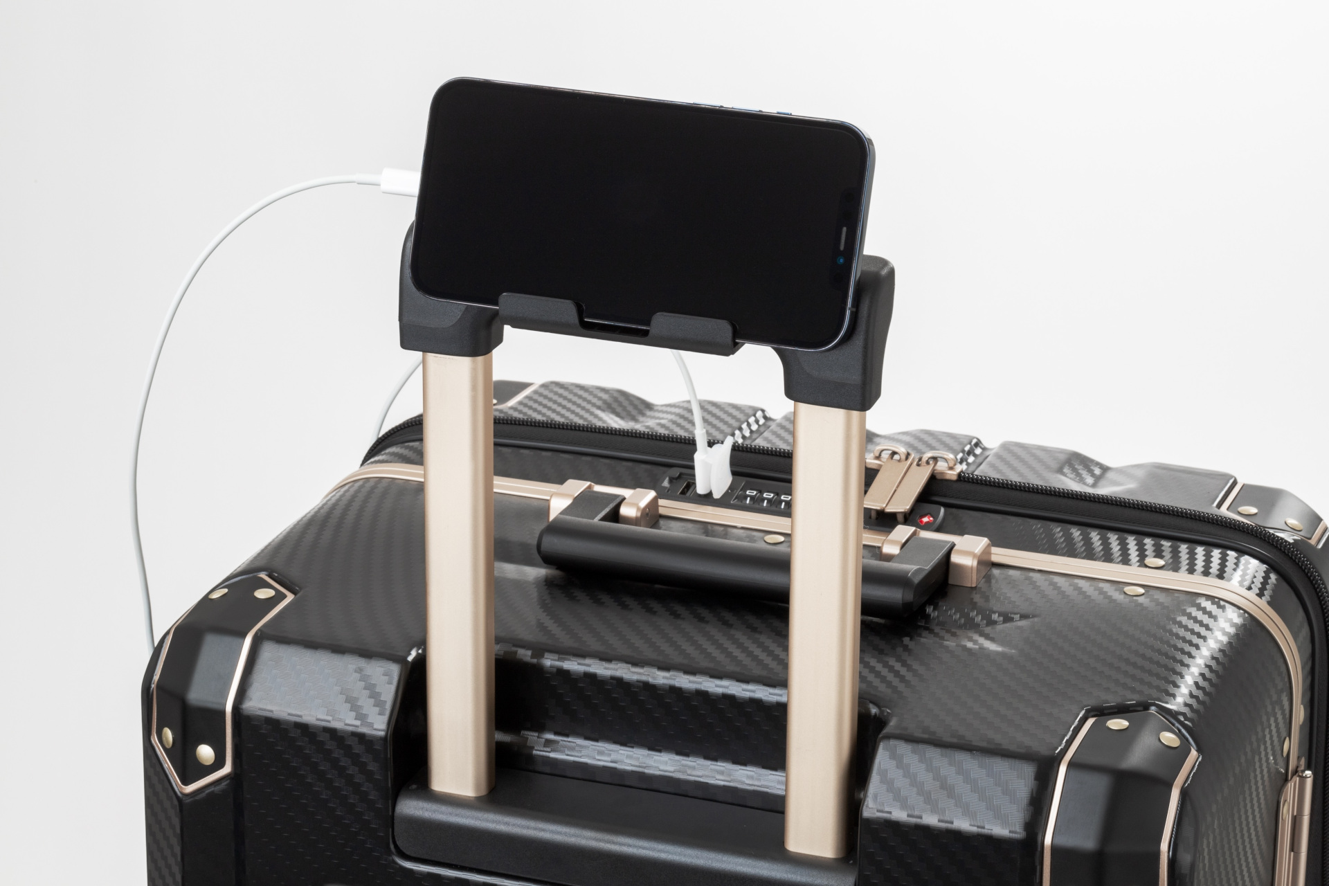 USBポート＆スマホスタンド