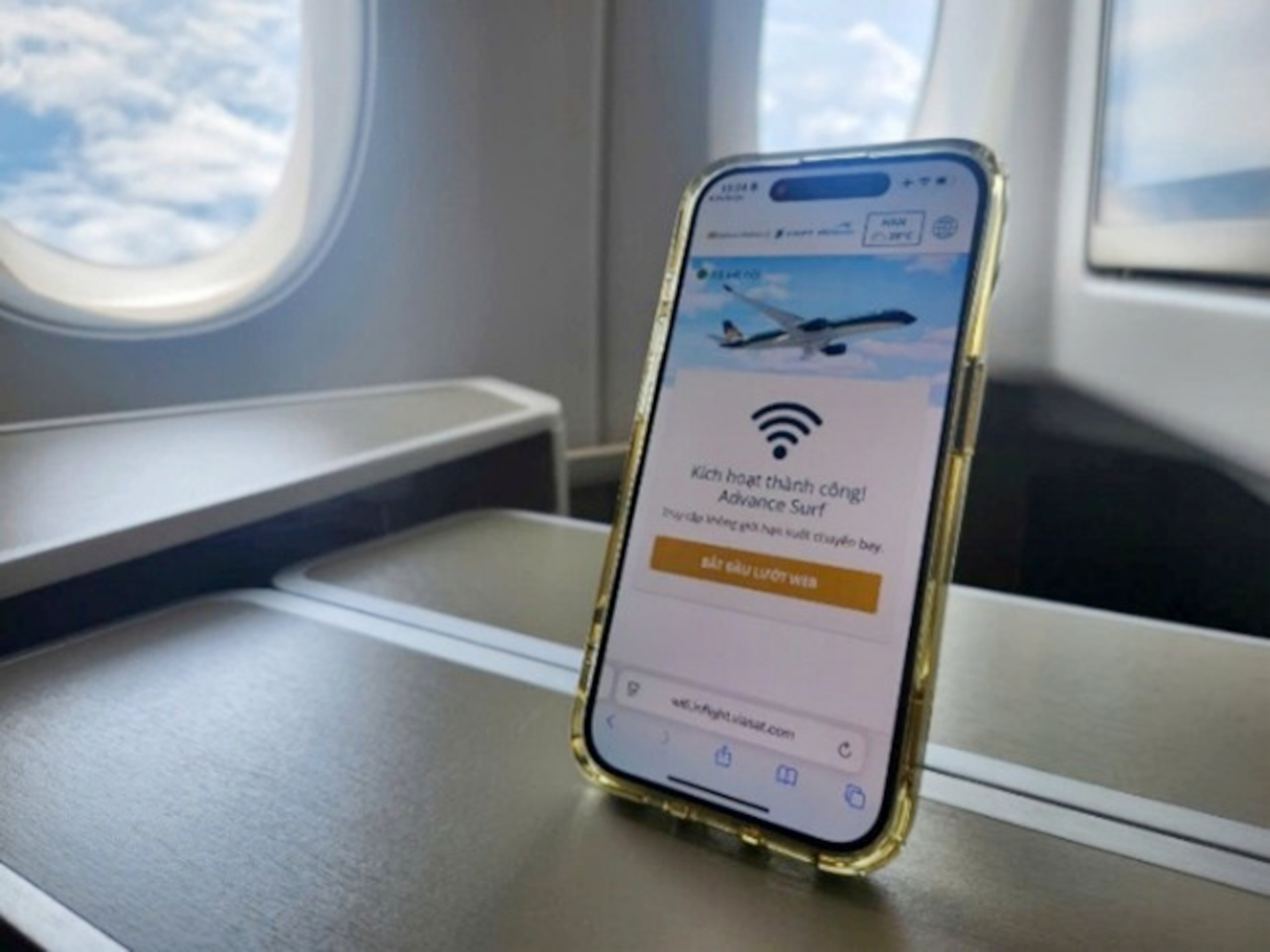 ベトナム航空が機内インターネットサービスをエアバス A350型機で開始