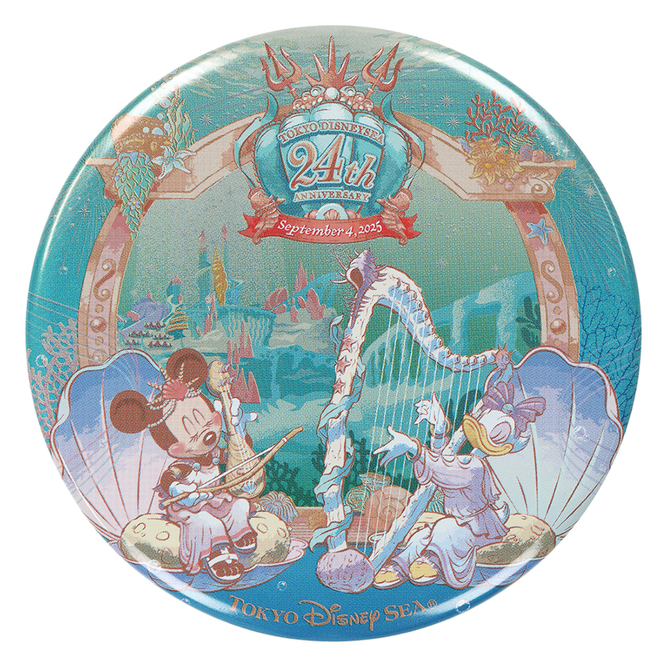 東京ディズニーシー開園24周年は、マーメイドラグーンがモチーフ