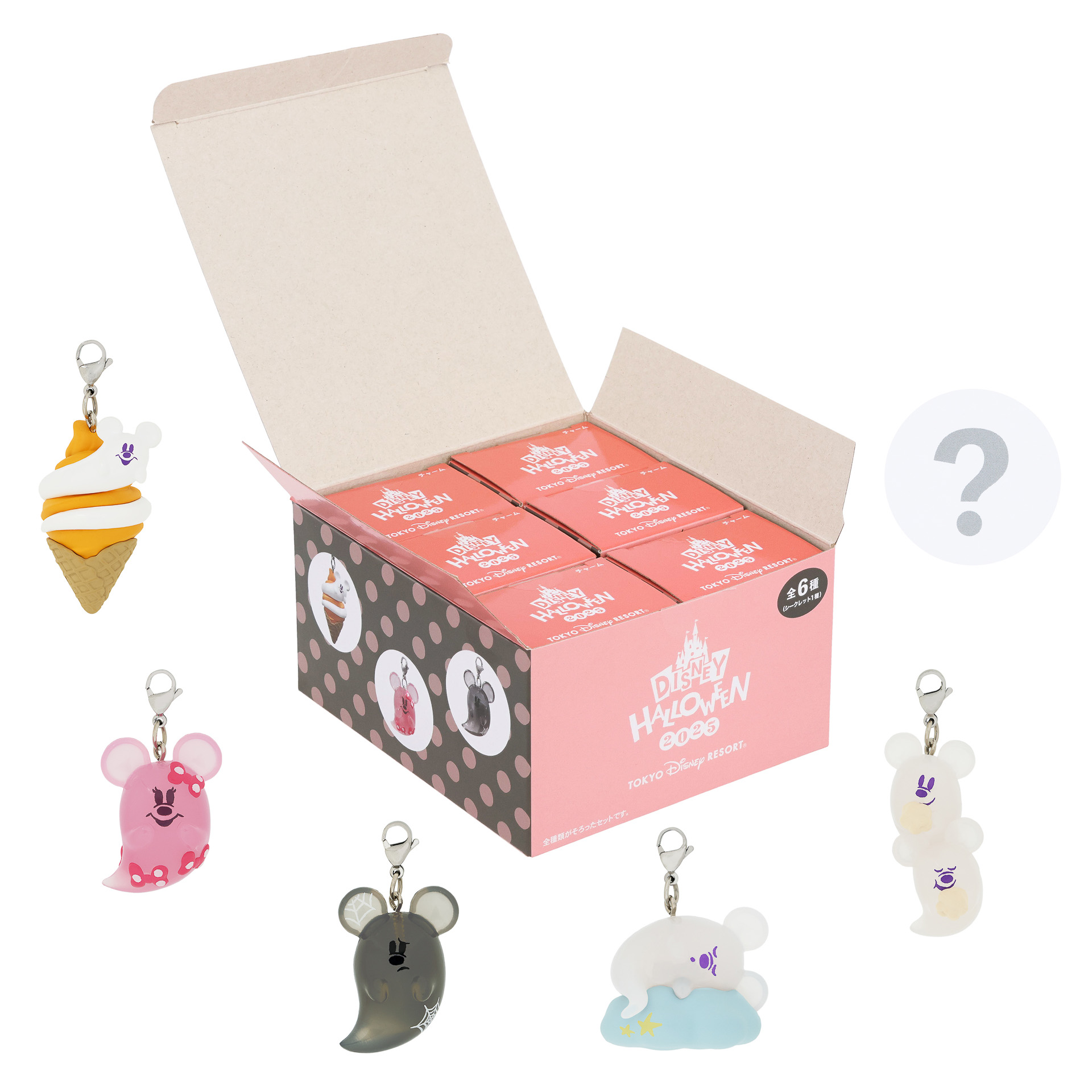 「チャームセット」（6000円）※全6種入り