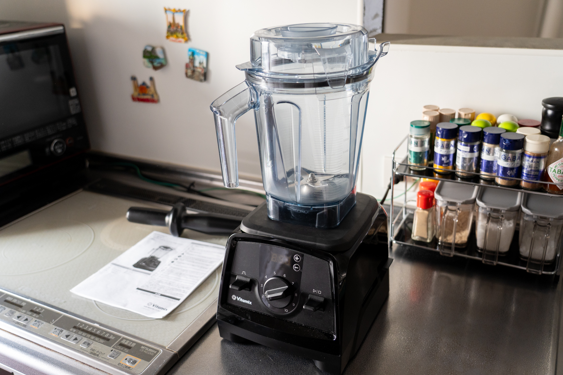 我が家に念願のVitamixが！（レンタルだけど）