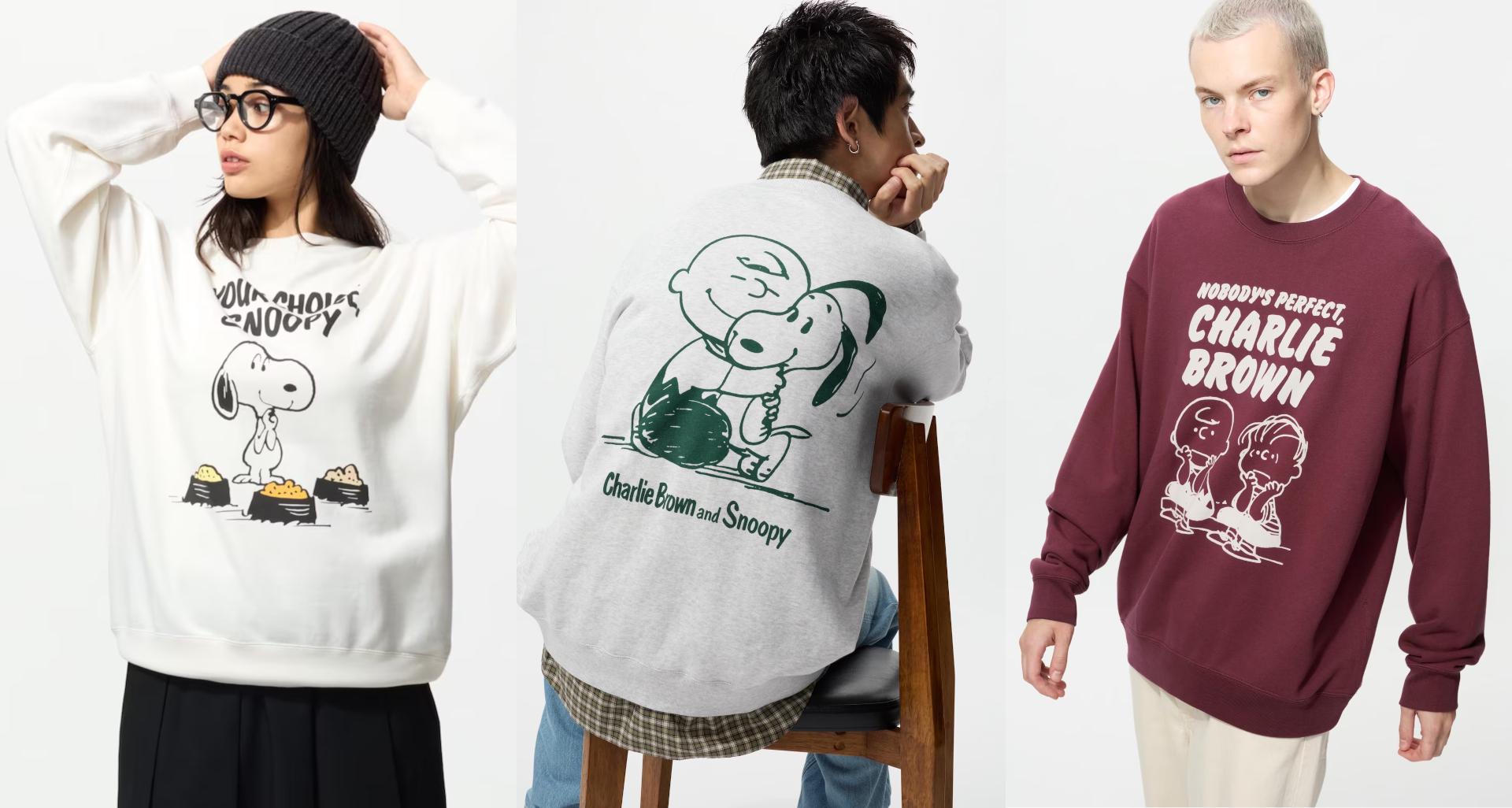 ユニクロUTのピーナッツ新作スウェットシャツは9月1日発売