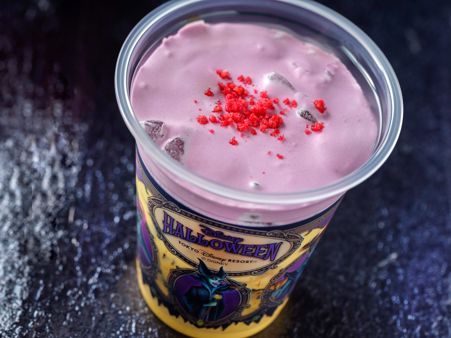 「パン・ギャラクティック・ピザ・ポート」の「スペシャルドリンク（パンプキンミルク＆コーヒーゼリー）」（700円）