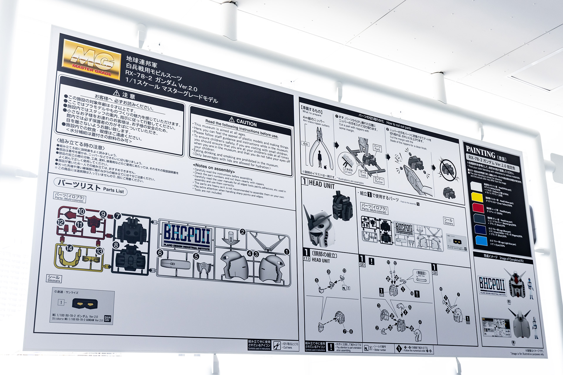 裏は説明書になっている。4m級のニッパーが必要らしい