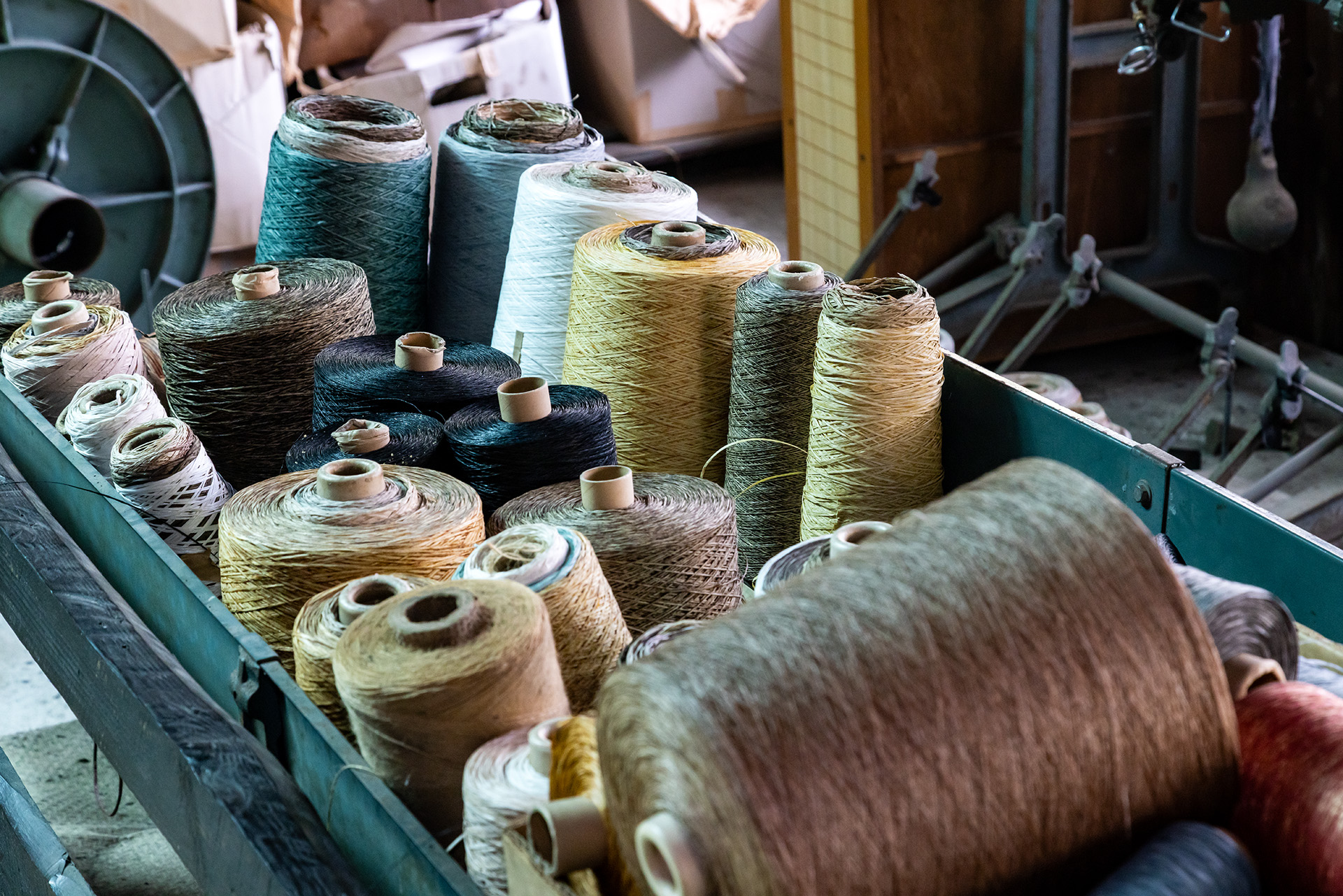 和紙で作られた糸