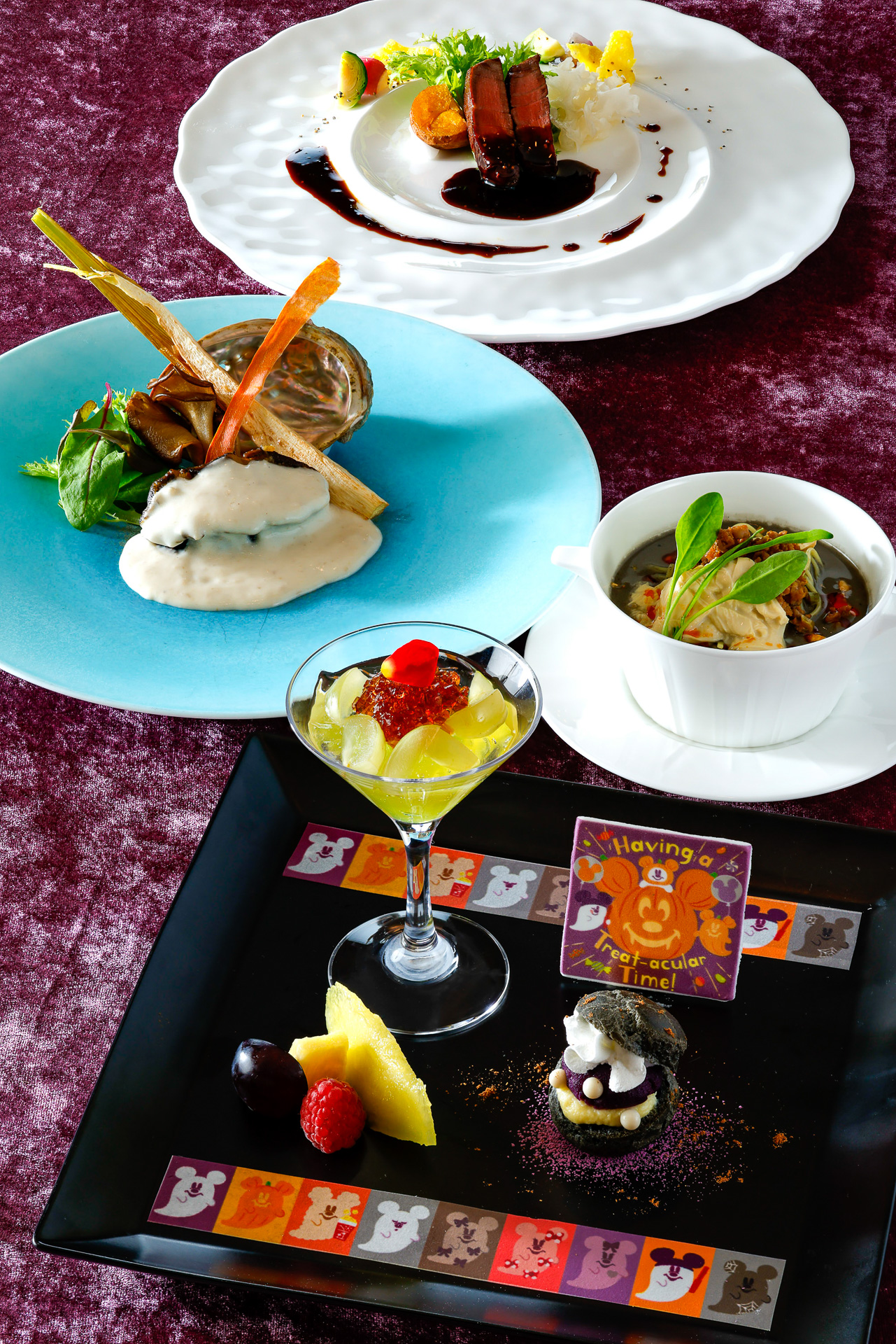 シルクロードガーデンの「“ディズニー・ハロウィーン”ディナーコース」