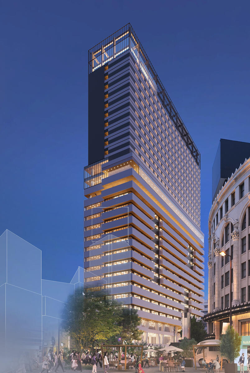 関電不動産開発・南海電気鉄道・Osaka Metroが「（仮称）難波千日前地点再開発プロジェクト」を進める