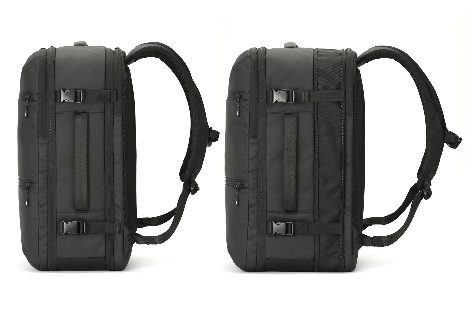 荷物の増減に合わせてマチ幅を拡張できるエキスパンダブル機能