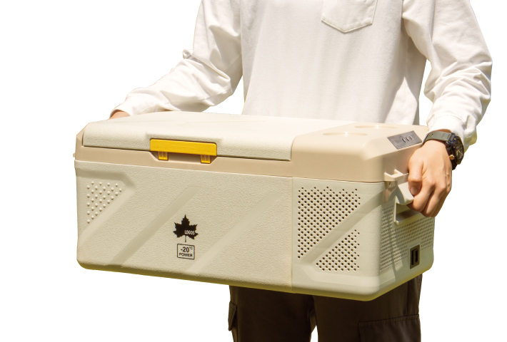 両サイドにハンドル付き