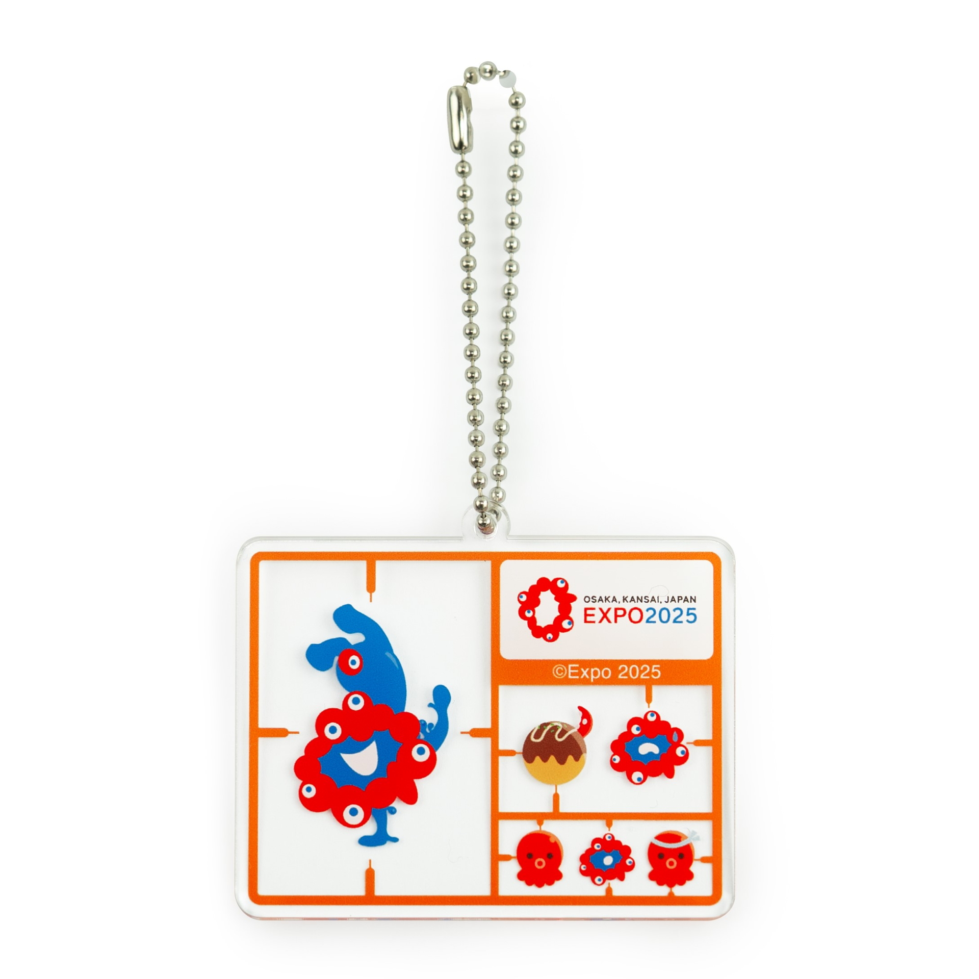 プラモ風アクリルキーホルダー