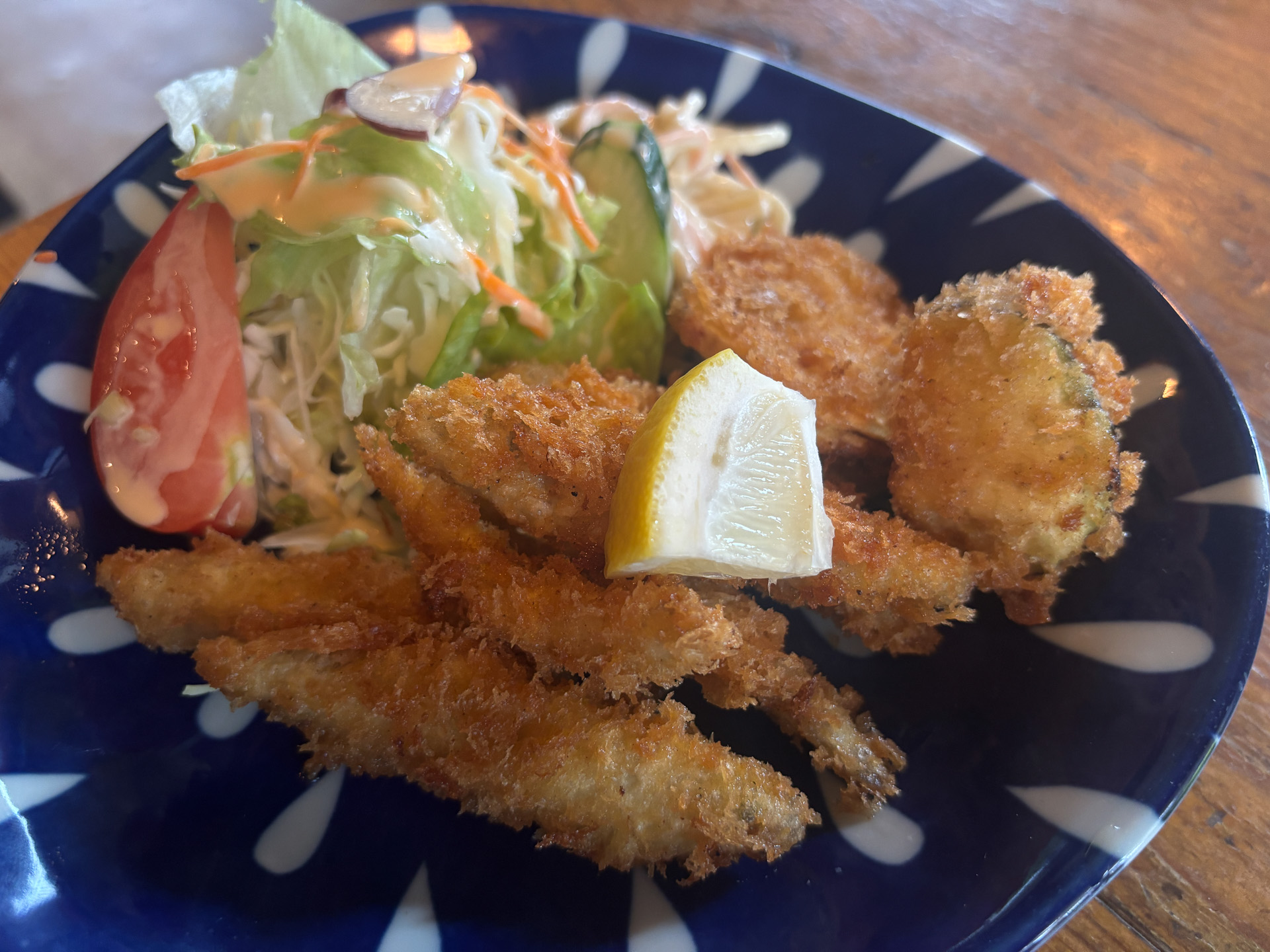 サクサクのワカサギフライ