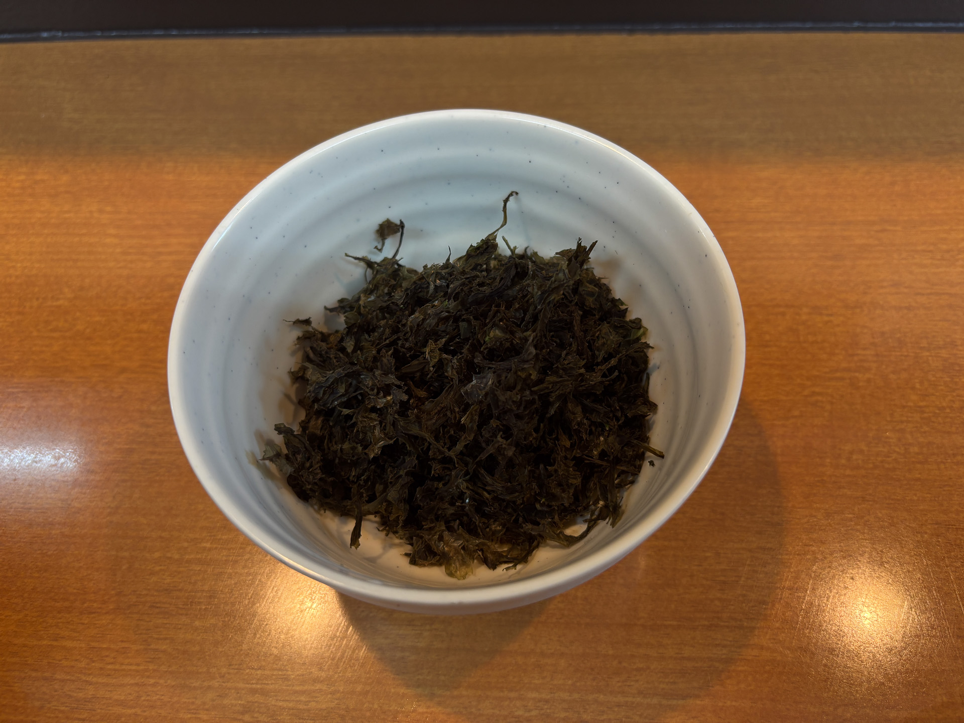 ラーメンに入れると磯の風味が広がる黒ばら海苔