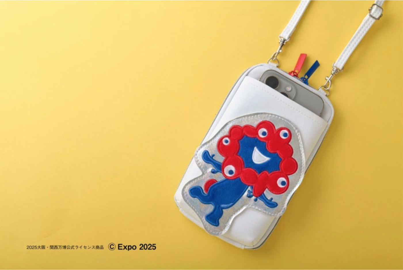 閉幕後もミャクミャクと一緒にいたい人にぴったりなスマホポシェットが登場