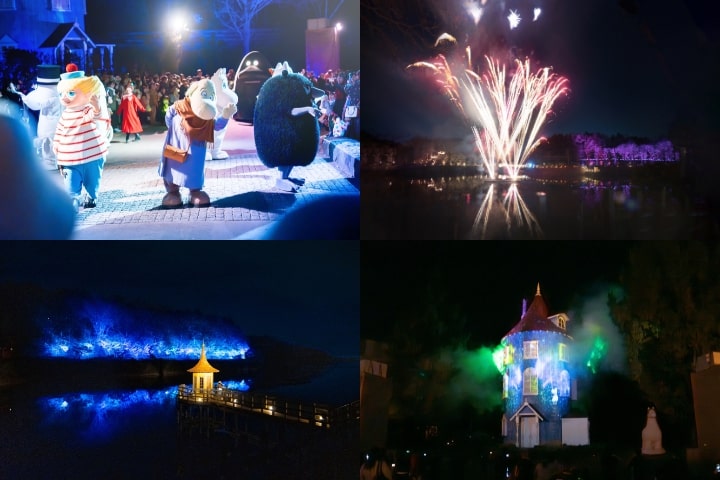 昨年実施イメージ。昼と夜で異なる景観が楽しめる