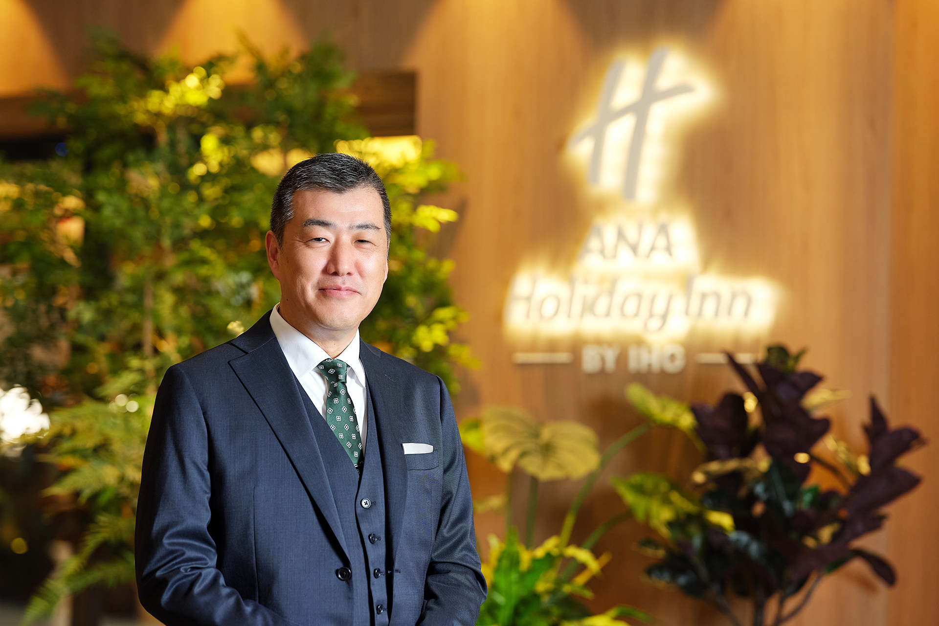 ANAホリデイ・イン東京ベイ 総支配人の椎名晴信さん