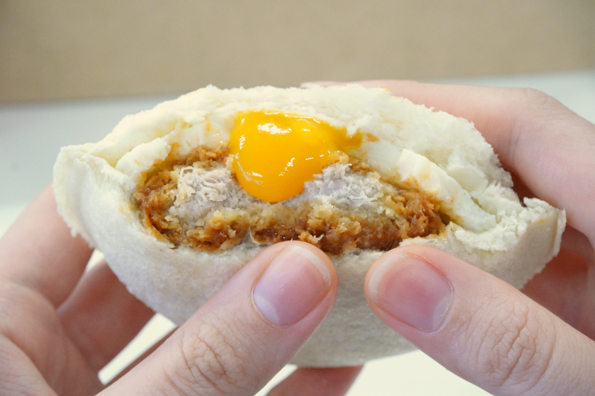 とろ～り半熟たまごがポイント