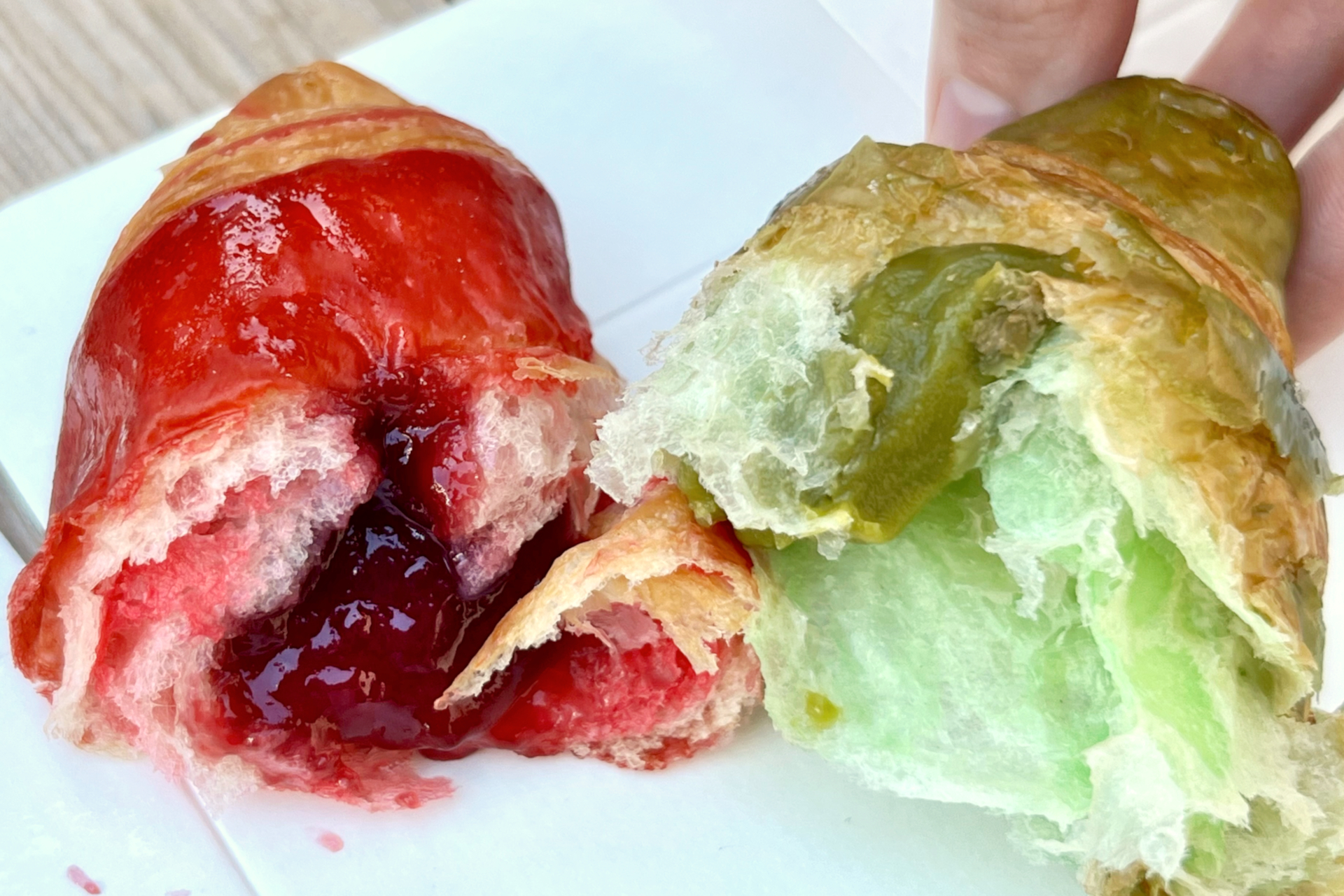 甘さレベルはルージュ＞＞抹茶