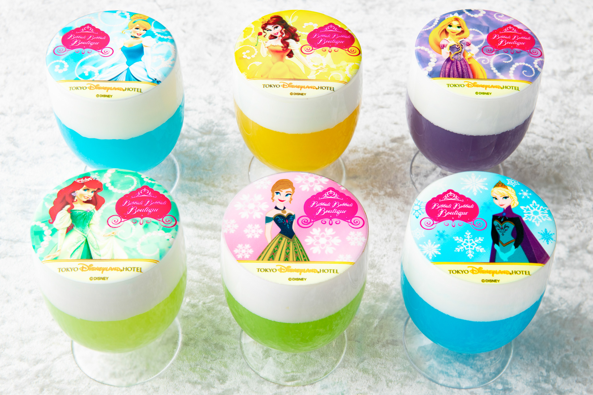 「プリンセスドリンク」は6プリンセスから選べる