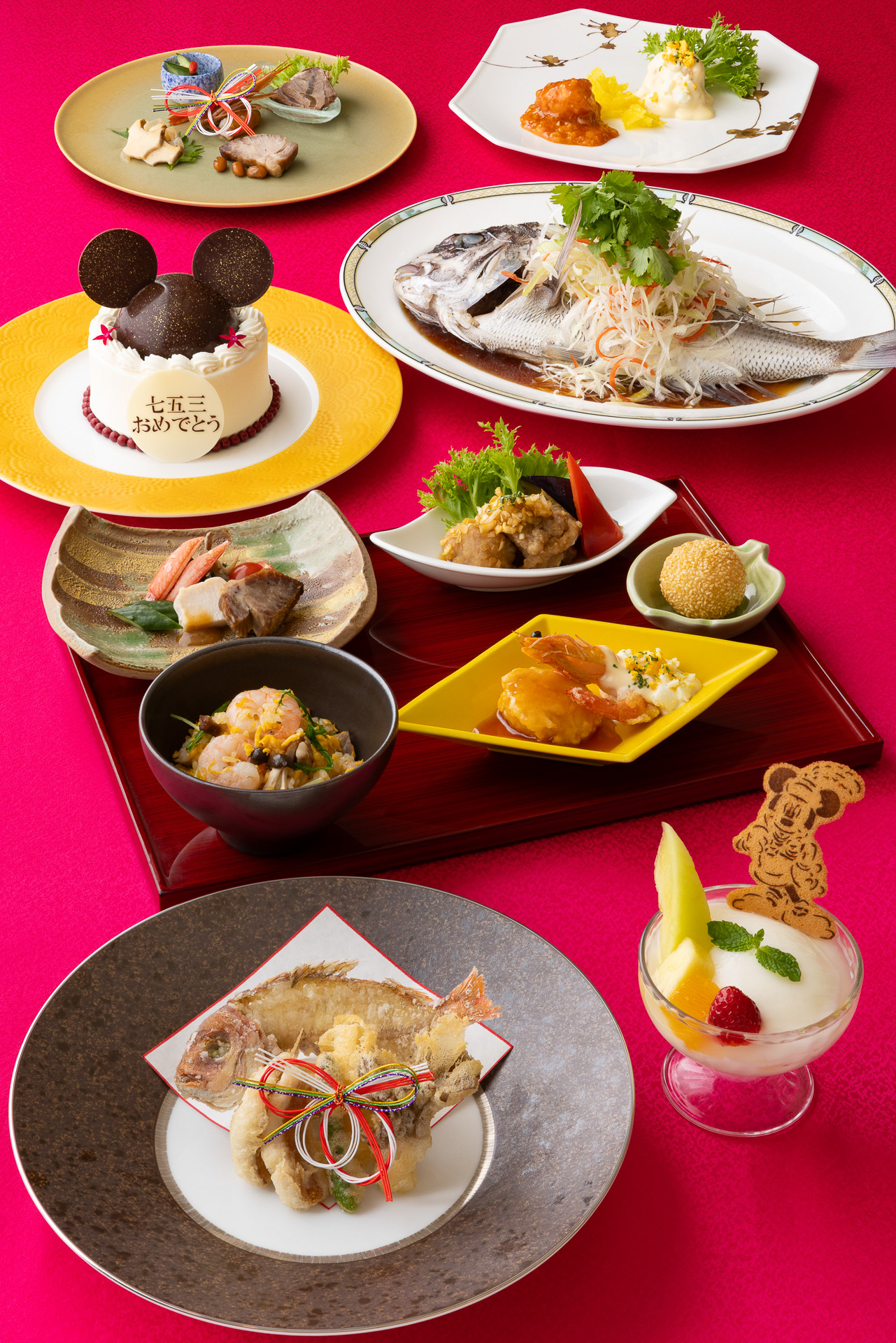 東京ディズニーシー・ホテルミラコスタのシルクロードガーデンで「七五三プラン」を発売する