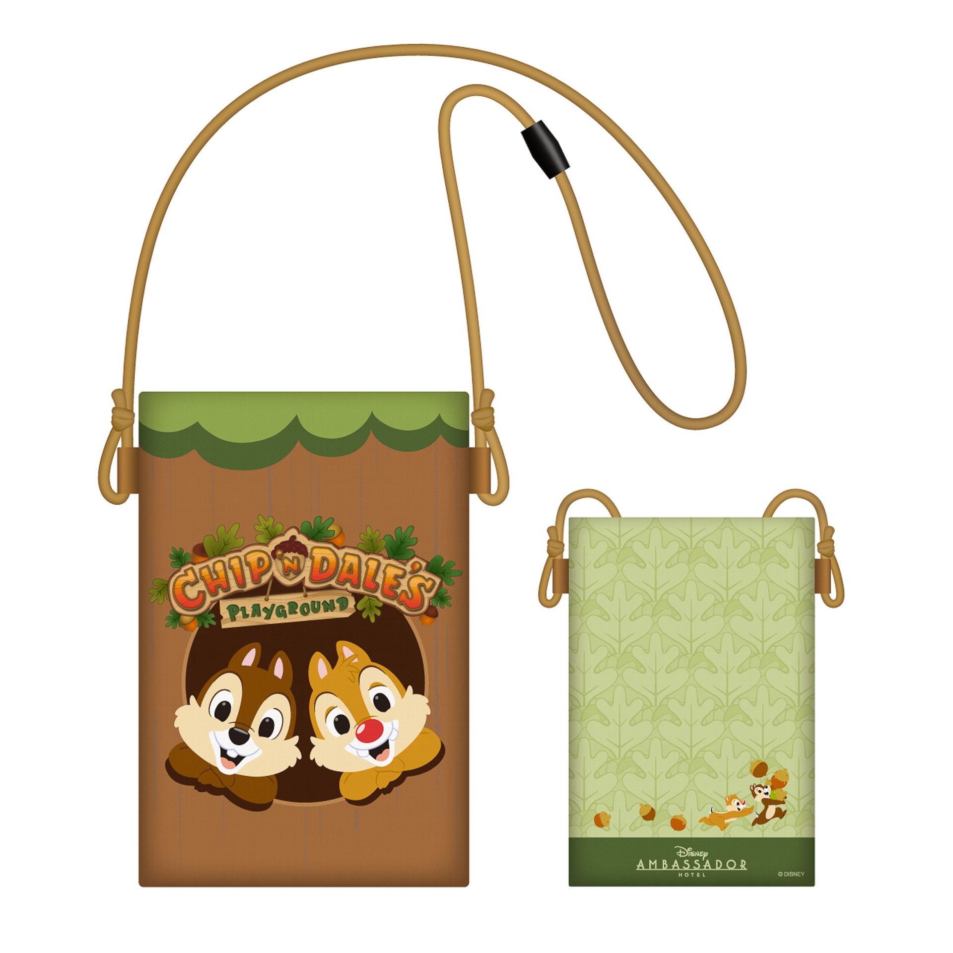プラン利用者限定の「チップとデールのプレイグラウンド」の「ポシェット」