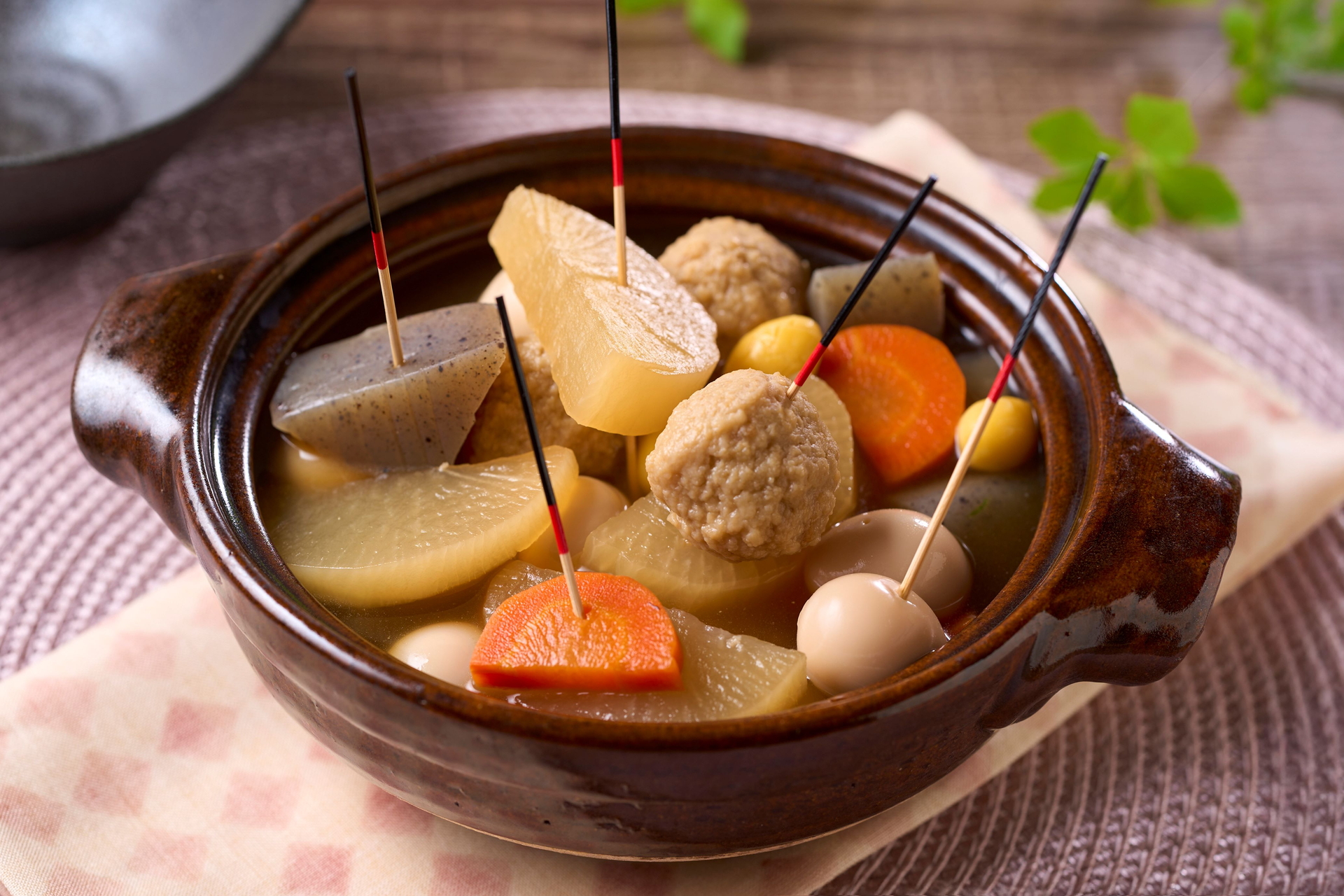 おでん（スペインピンチョス風）