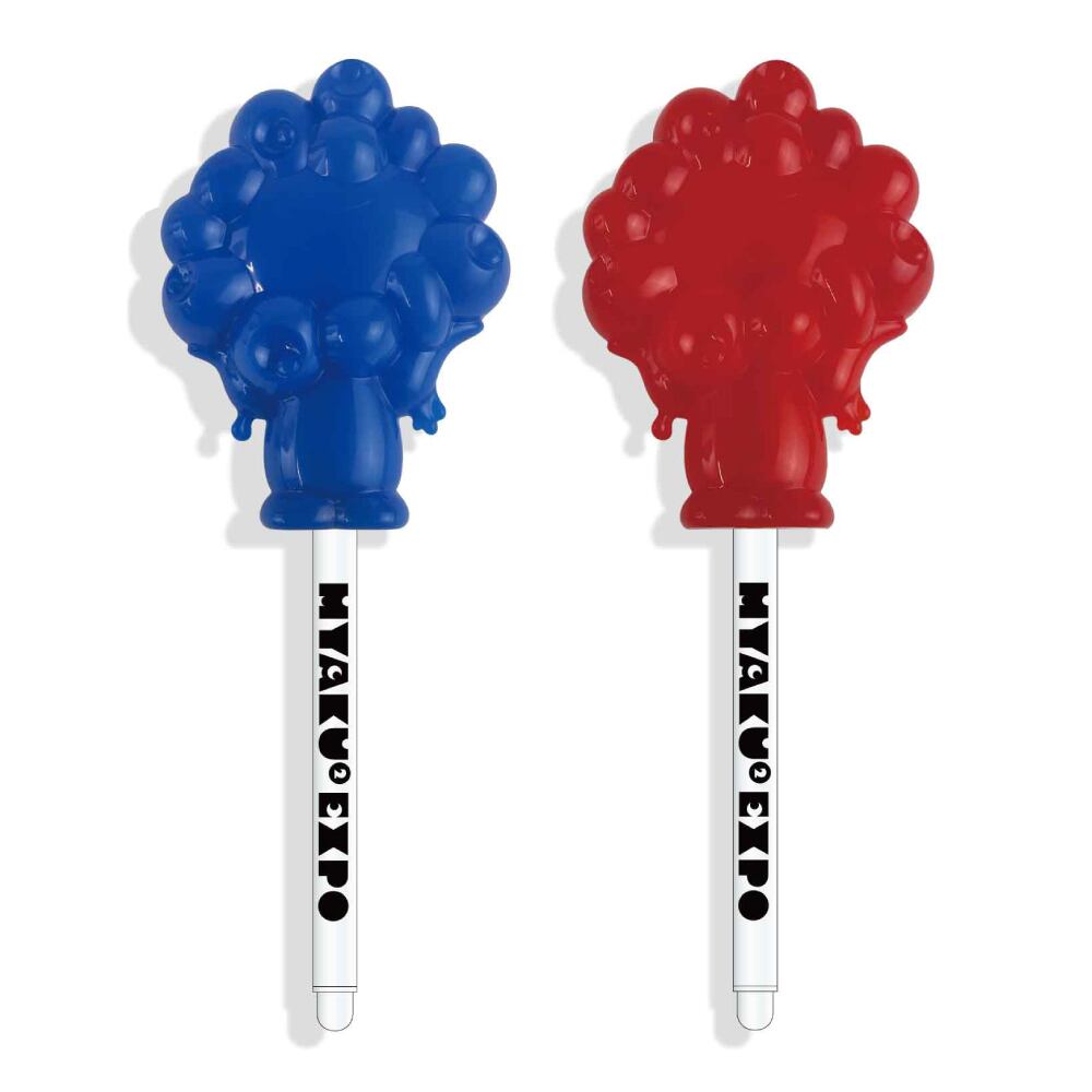 マスコットバルーンボールペン BLUE/RED（990円）