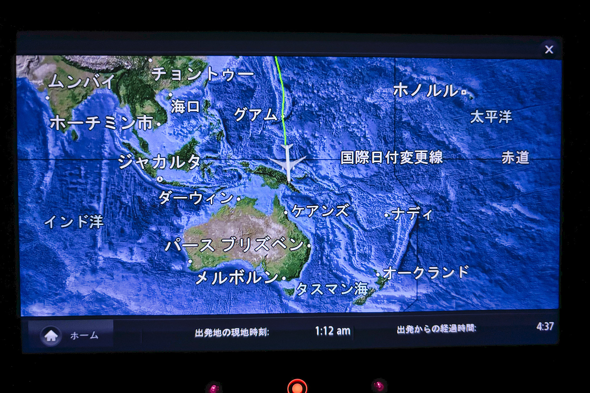 ひたすら南下して、パプアニューギニアを過ぎればあと少し