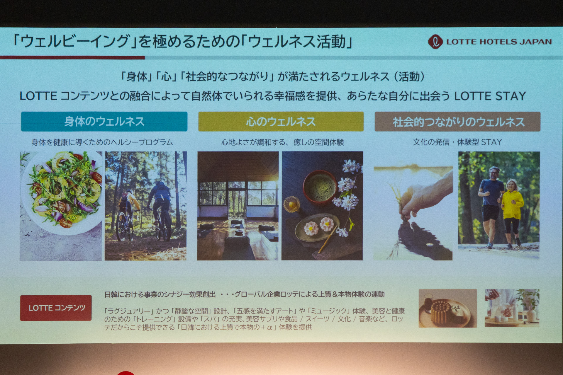 福井社長の示したスライド