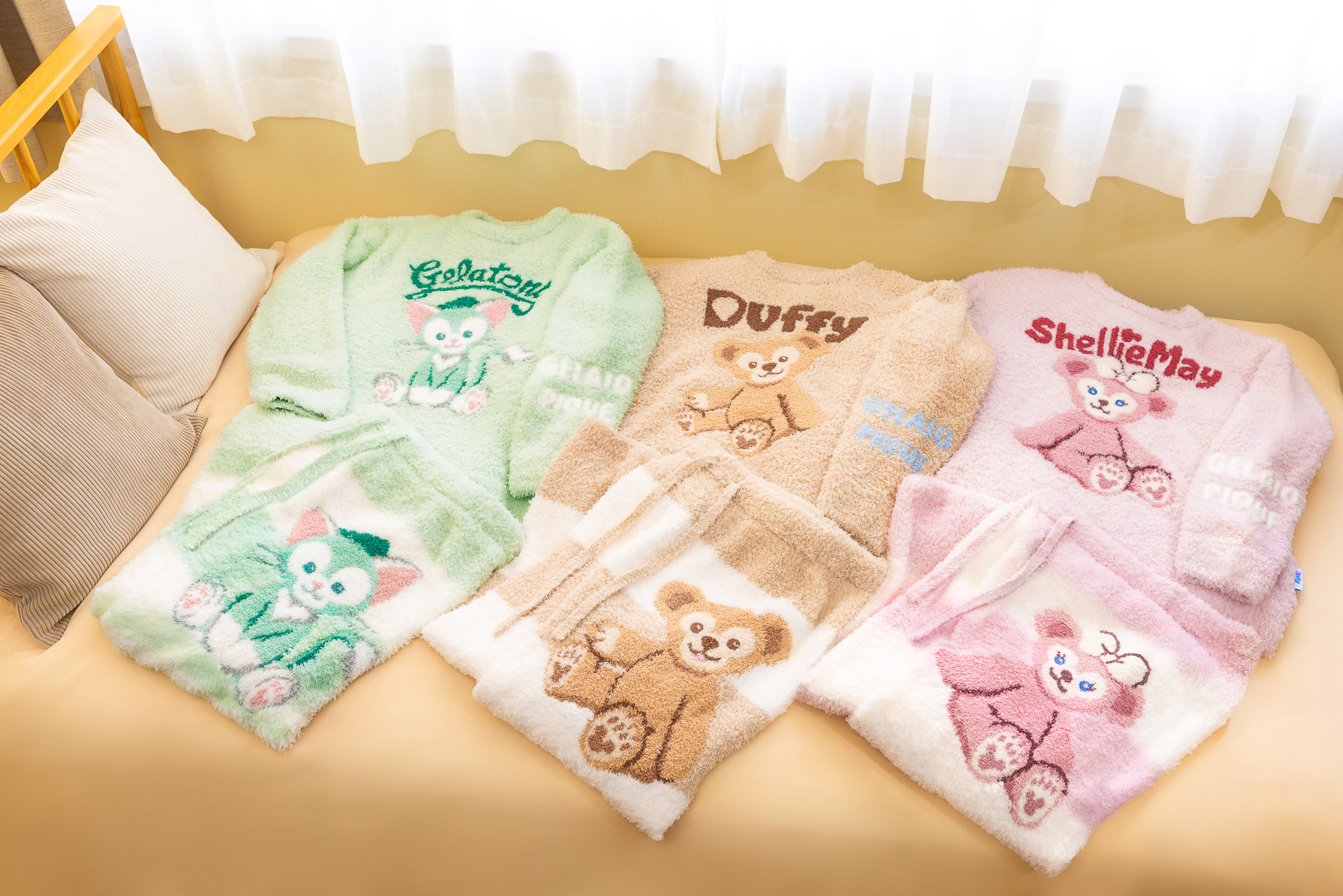 東京ディズニーシーがダッフィー×ジェラートピケのコラボアイテム第2弾を発売